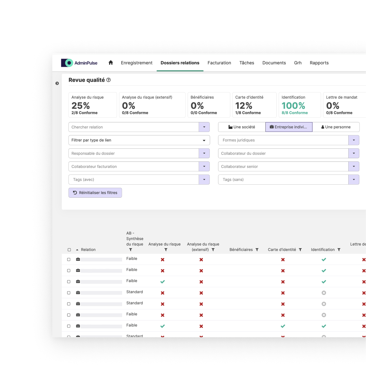 Revue qualité pour les experts-comptables