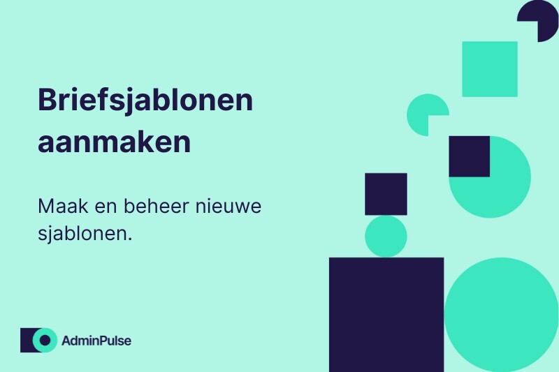 Briefsjablonen aanmaken BE-NL