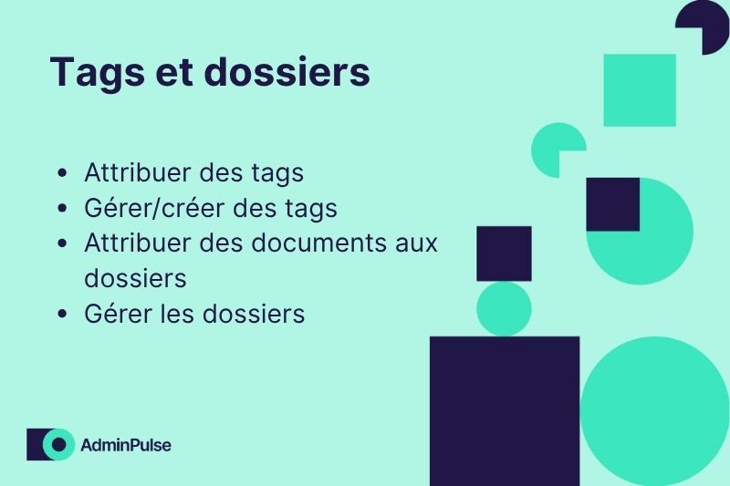 Tags et dossiers