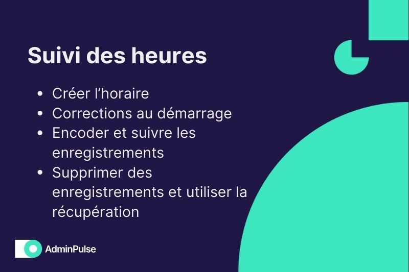 Suivi des heures