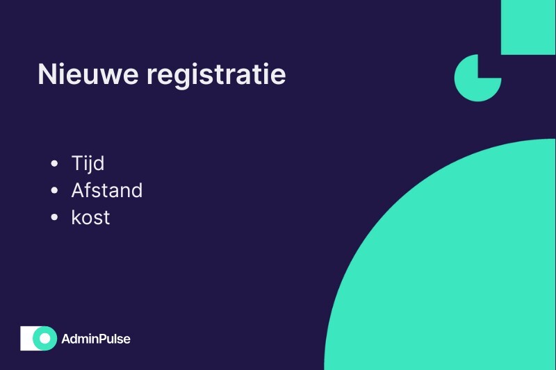 Nieuwe registratie BE-NL