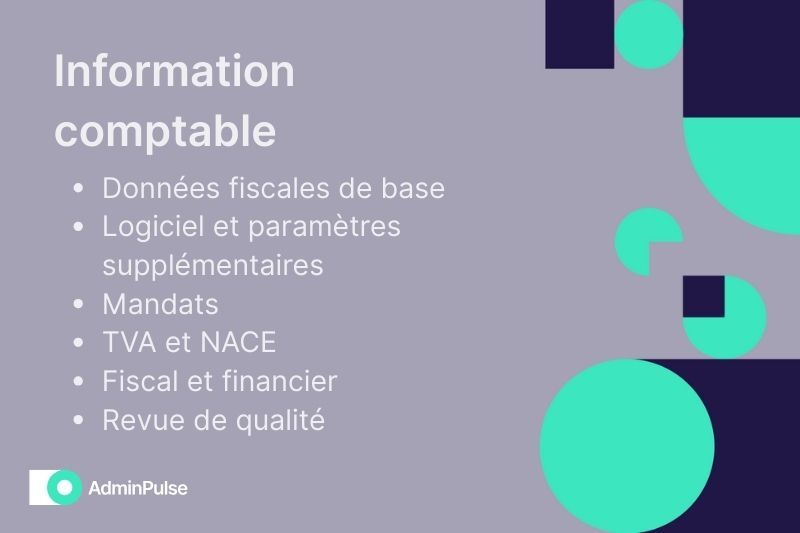 Information comptable