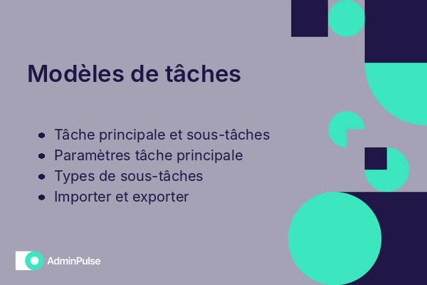 Modèles de tâches